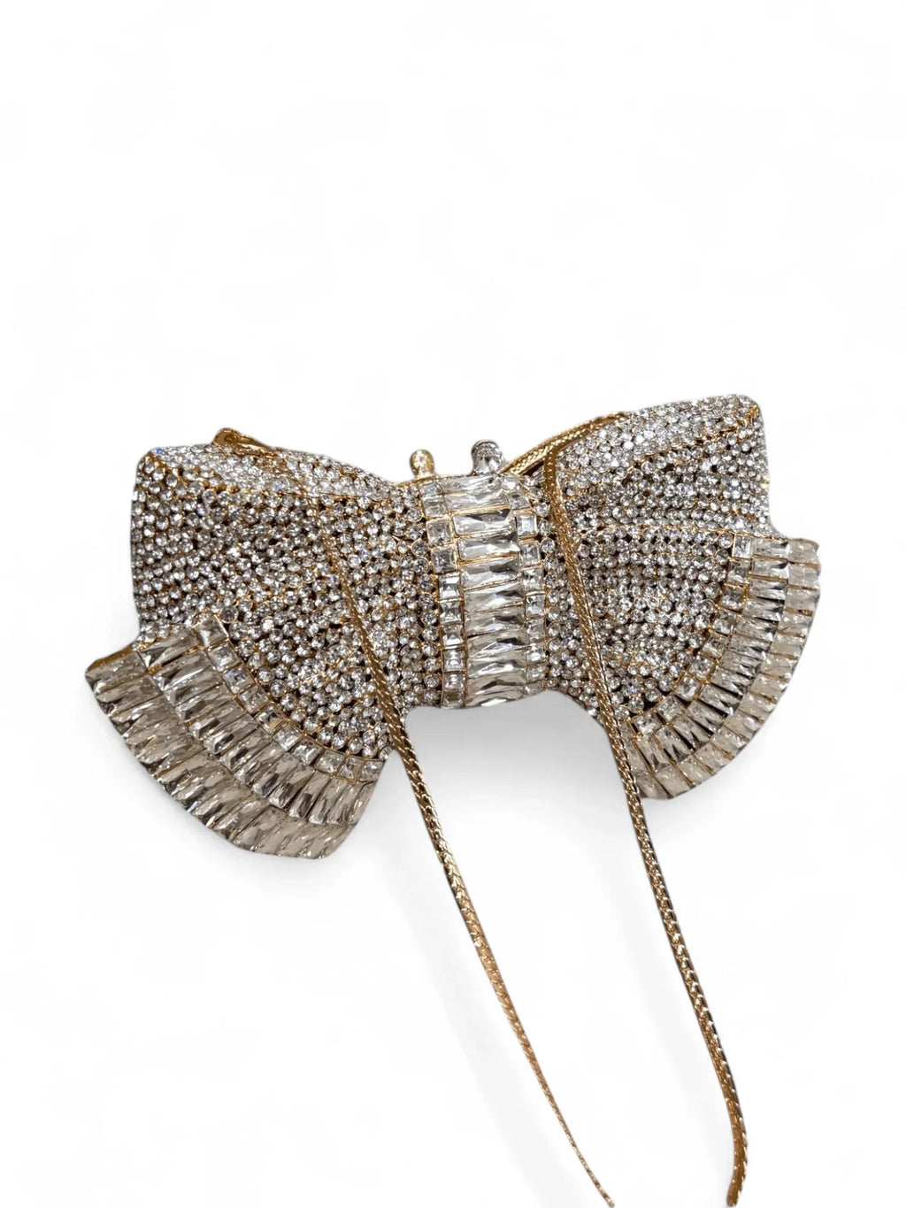 Bow Clutch Silver gold - Wagon Horse