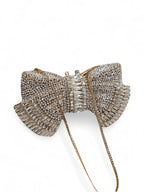 Bow Clutch Silver gold - Wagon Horse