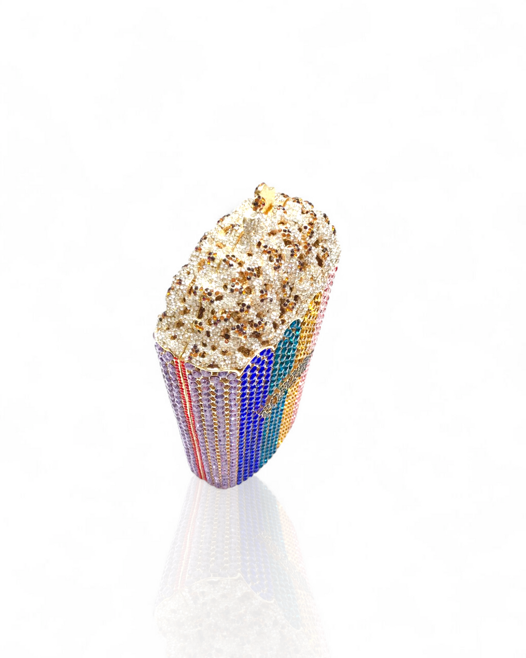Rainbow Popcorn Clutch