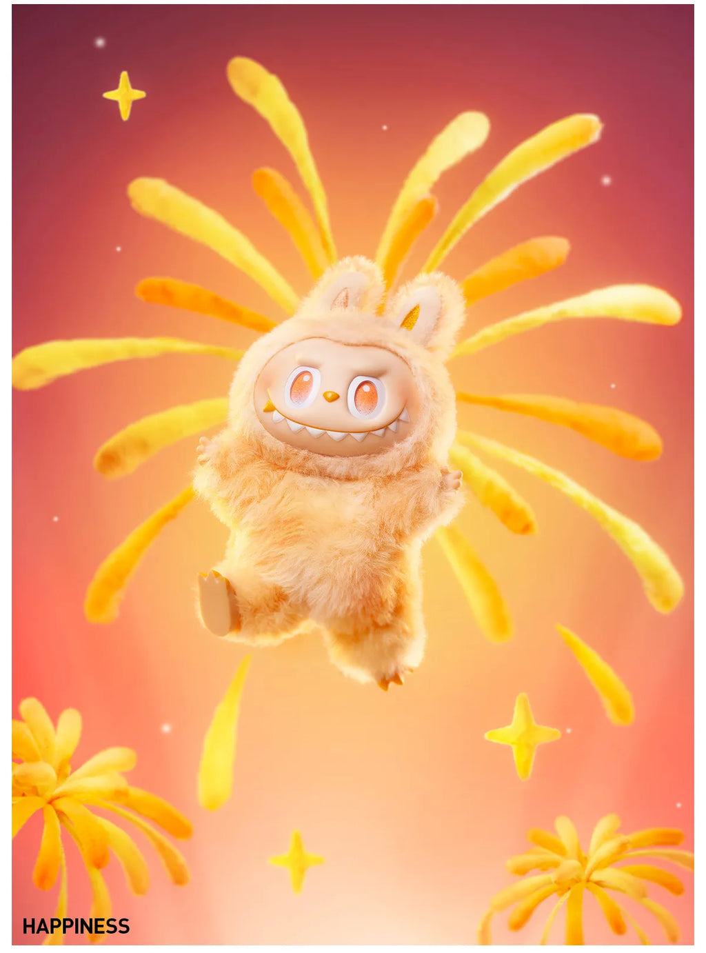 THE MONSTERS Big into Energy Series-Vinyl Plush Pendant Blind Box