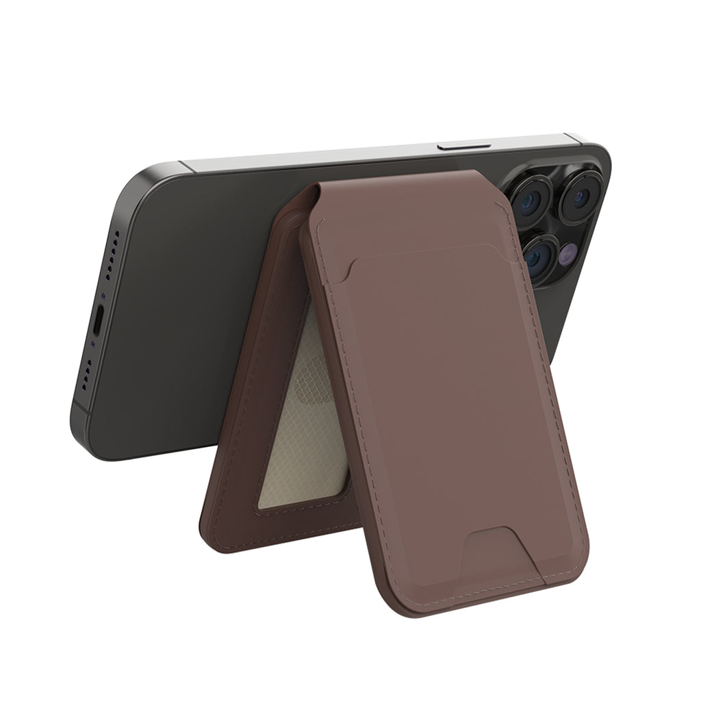 NEVERLOST Magsafe flip Wallet with INBUILT Apple Find My – Secure Card Storage & Tracking